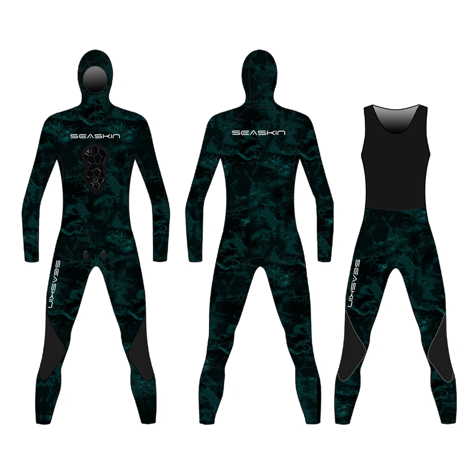 Seaskin spearfishing wetsuits for men 3mm 5mm 7mm logo custom diving  wetsuits manufacturing factory China Manufacturer