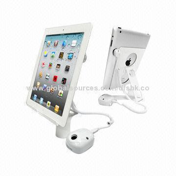 Tablet PC Display Stand with Alarm Function, Made of Aluminum Material