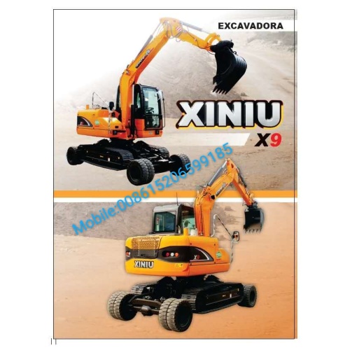 Irene Rhinoceros Wheel-Rawler Excavator X9