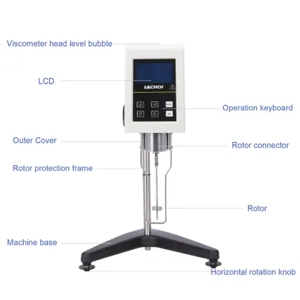 LCD Laboratory Brookfield Digital Viscometer