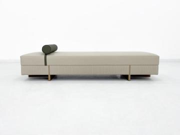 Modern style light luxury bench