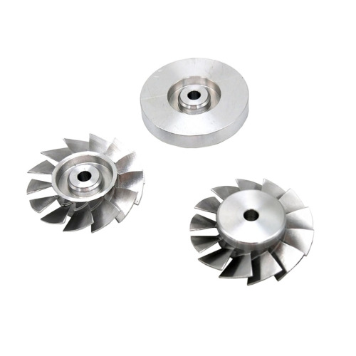 Cnc Five Axis Machining Parts Customization of Turbine Impeller CNC Five Axis Machining Manufactory