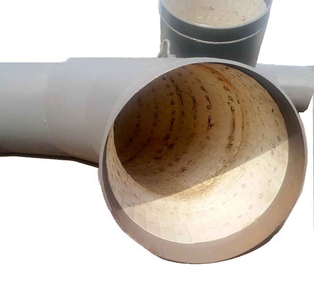 Tubo de revestimiento de cerámica resistente a la abrasión