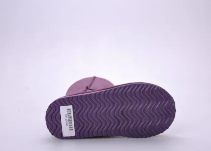 Oem Childrens Winter Boots / Boot , Purple New Design Snow