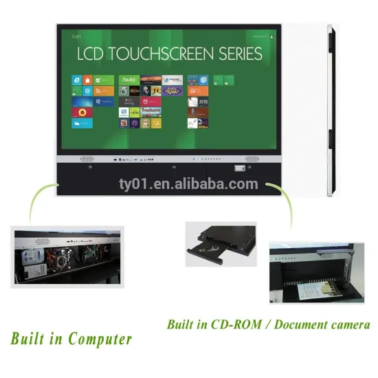 All in one PC unique finger touch screen monitor