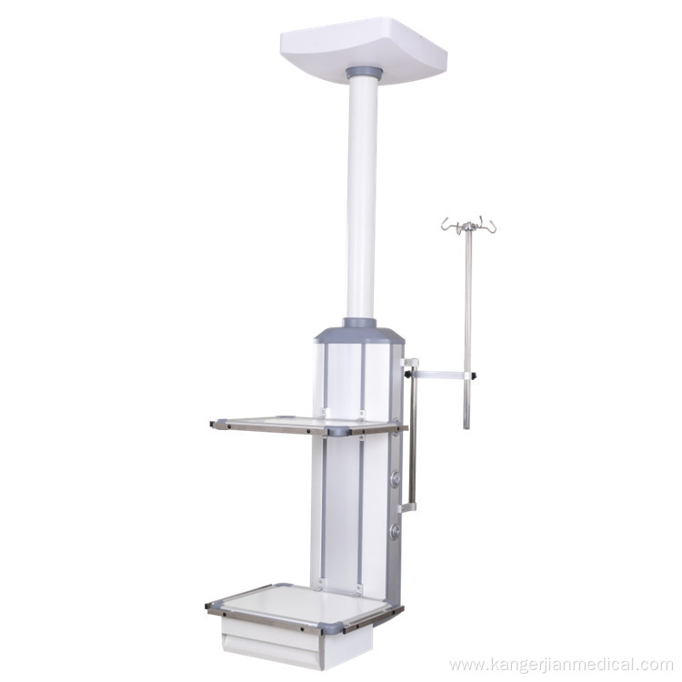 KDD-7 cailing double arm medical tower adjustable height single electric lifting horizontal rotation surgical pendant