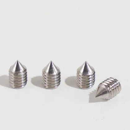 High Quality 304 Stainless Steel Hexagon Socket Cone Point Screws
