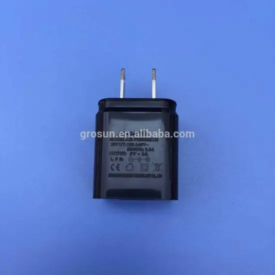 Shenzhen Grosun Wholesale USB Charger 5V 2A with Dual USB Output