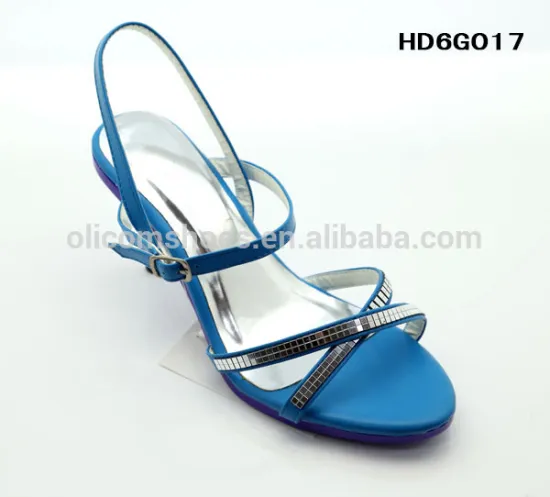 Fashion fancy high heel sandal ladies 2016