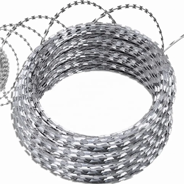 Hot Dip Galvanized Security Concertina Razor Barbed Wire BT-O22