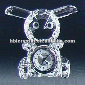 Lovely Animal Crystal Clock