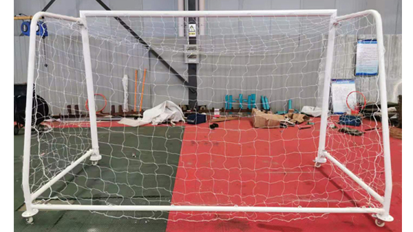 Portable Folding Soccer Goal with Wheels