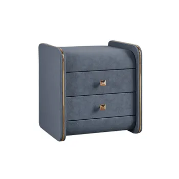 Modern Luxury Solid Wood Nightstand Bedside Table Cabinet