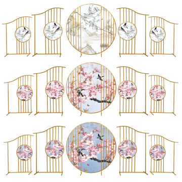 Retro Çin Ekran Süsü