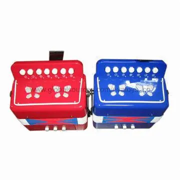 EN 71 hot and popular children's wooden accordion toy with factory price, eco-friendly