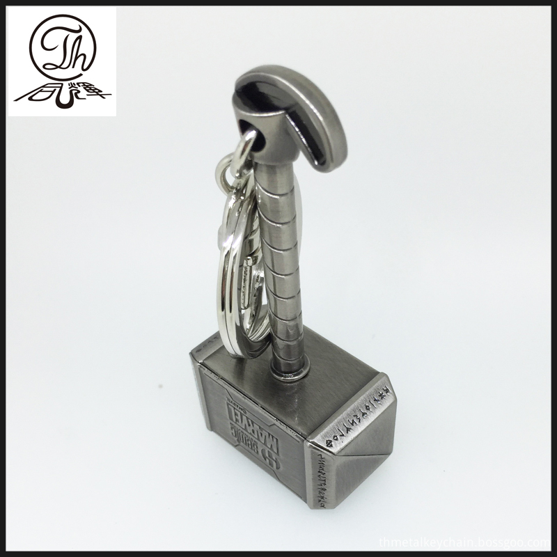 Thor Hammer metal key rings