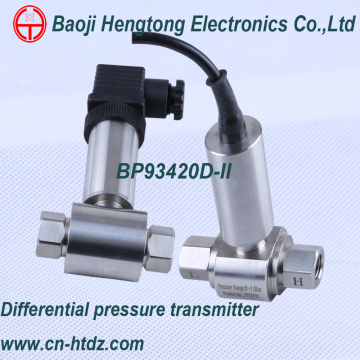 differential pressure sensor and transmitter