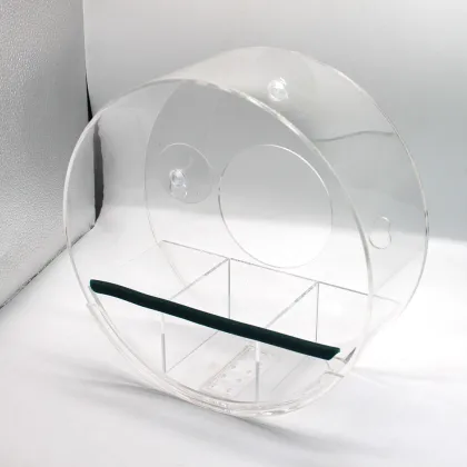 Wholesale Crystal Clear Acrylic Bird feeder