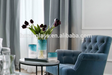Translucent glass vase flower vase desk table decoration