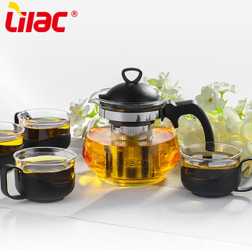 Lilac S331 Glass Teapot