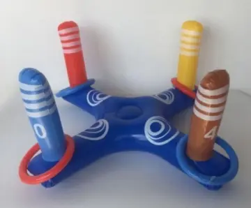 Inflatable Pool Play Game Set Toss Game