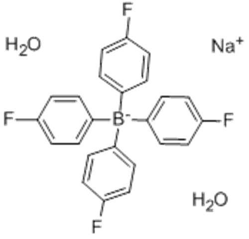 Borate(1-),tetrakis(4-fluorophenyl)-, sodium, dihydrate (9CI) CAS 207683-22-5