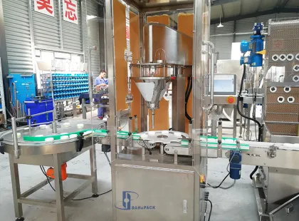Cosmetics Powder Talcum Filling Machine