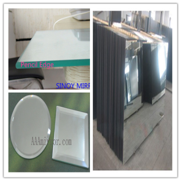 Polished Egde Aluminum Mirrors Custom Size and Shape China Supplier