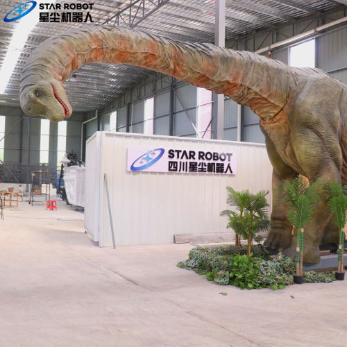 Dinosaurus Brachiosaurus Animatronik untuk Taman Hiburan & Tampilan