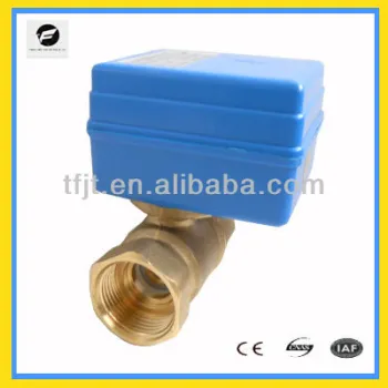 2-way 12VDCair vacumming electric control valve for HVAC and fire-flight sprinkler service
