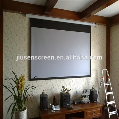 Aluminum Motorized Electric Projection Screen/Projector Screen