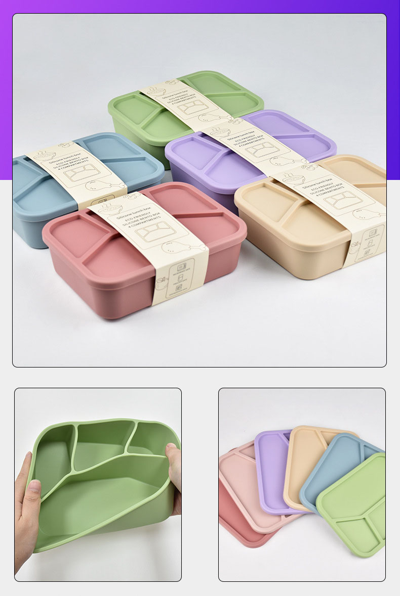 silicone lunch box MFZ-L004