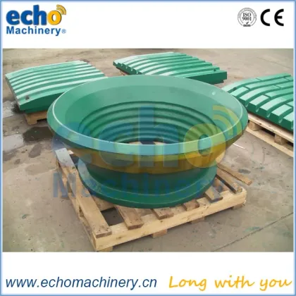 OEM Metso cone crusher components with 13%Mn,18%Mn,22%Mn manganese