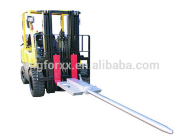 Material handling equipment Type RPS slip-on forklift attachment roll prong