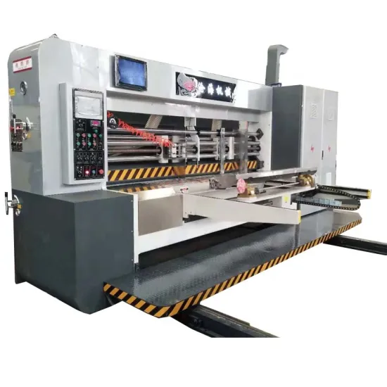 Corrugated 5 color carton box flexo printing machine