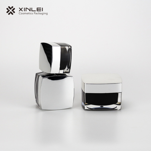 15g flat square Angle cream bottle ABS cap