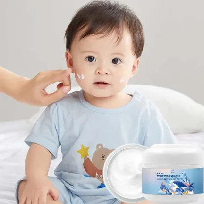 Gentle Safe Moisturizing Baby Face Skin Cream - Private Label Baby Face Cream