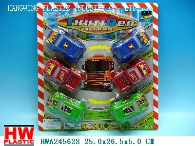 8CM P/B Car TOYS  6PCS