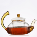 Teabloom Stovetop & Microwave Safe Borosilicate Glass Teapot Blooming Flower Tea Set 600ml Glass Teapot / tea pot