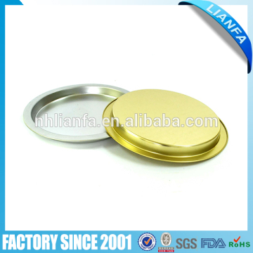 8'' metal dish for candle