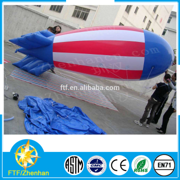 2015 Custom Giant Outdoor PVC Advertising Inflatable Airship For Sale