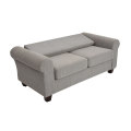 Großhandel kundenspezifische faltende hölzerne moderne nordische apartment wohnzimmer 2sitzer modern stoff sofa