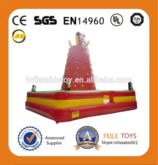 inflatable adult games inflatable climbing wall