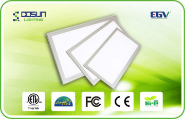 42w Polished Sliver Indoor Ultra Thin Led Panel Light For Restaurant , Aluminum Thin Led Lights