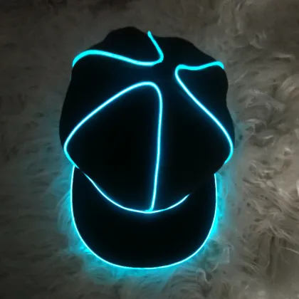 New Era Shiny Color Light-Up Snapback Baseball Cap