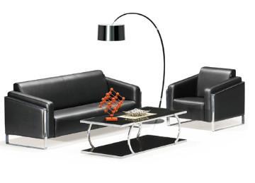 black office sofa