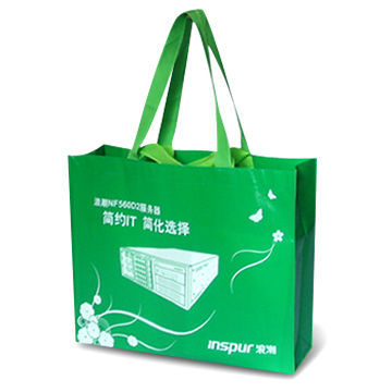 PP Shopping Bag, Customized Designs and Logo Printings are Accepted