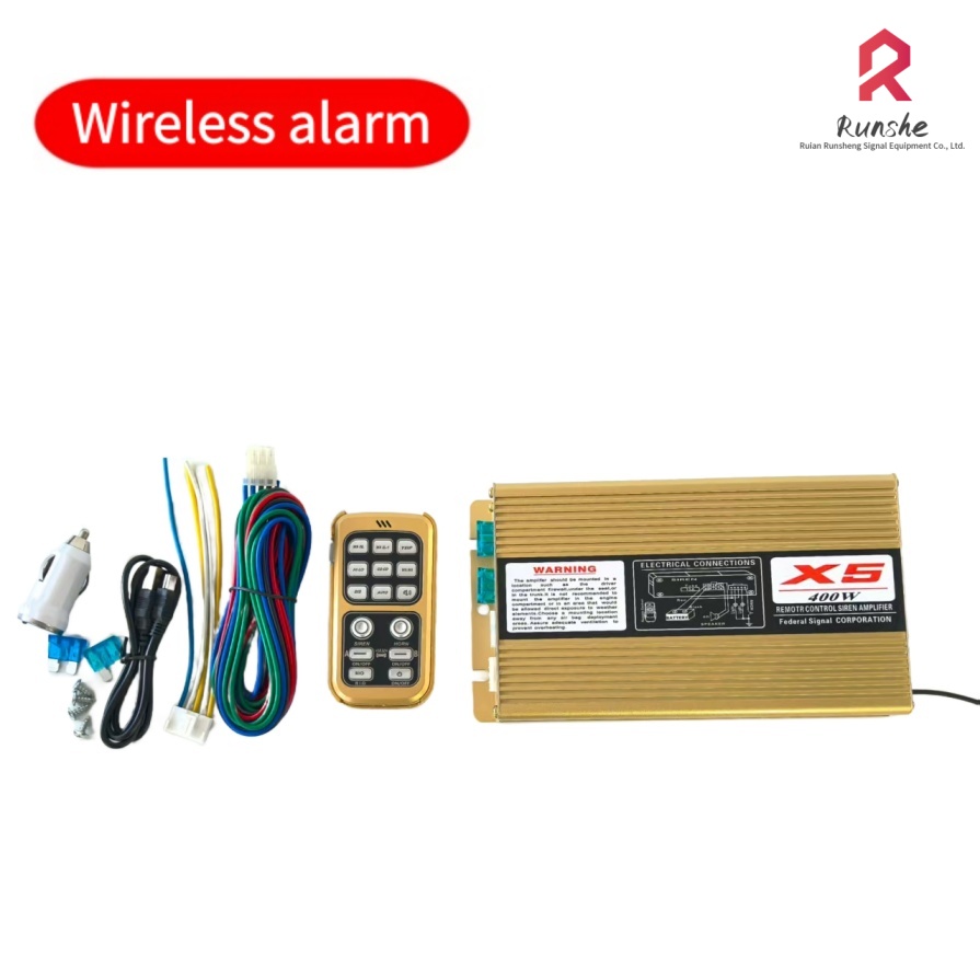 Maksimum 400W ile Kablosuz 2 Yönlü Araç Alarmı