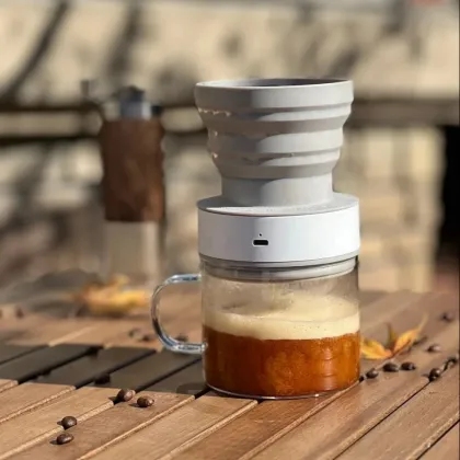 Automatic Vacuum Pour Over Coffee Dripper