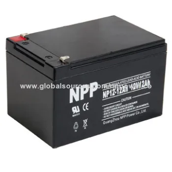 Gel Battery, 12V/12Ah Rated Capacity, Solar UPS